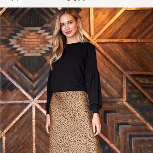 Matilda Jane Good Hart GH Hillsboro Sweatshirt Black size Large